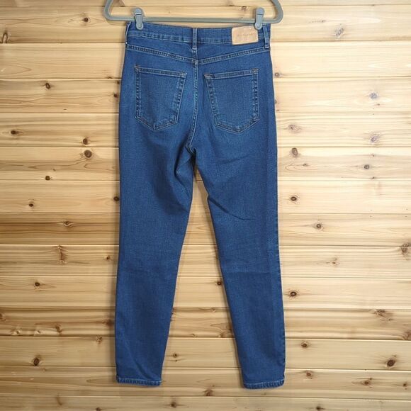 Everlane Womens Jeans 28 Blue High Rise Skinny Jeans Medium Wash 28" Inseam - Picture 3 of 9